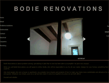 Tablet Screenshot of bodierenovations.com